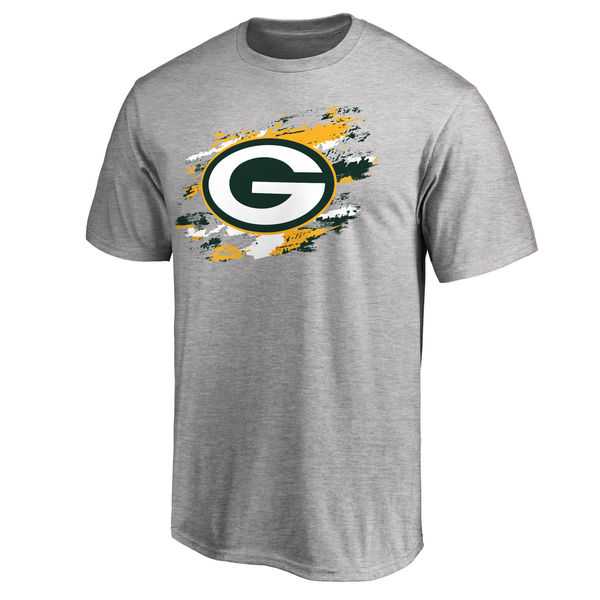 Men's Green Bay Packers NFL Pro Line True Color T-Shirt Heathered Gray,We sell and wholesale Men's Green Bay Packers NFL Pro Line True Color T-Shirt Heathered Gray on line form chian!